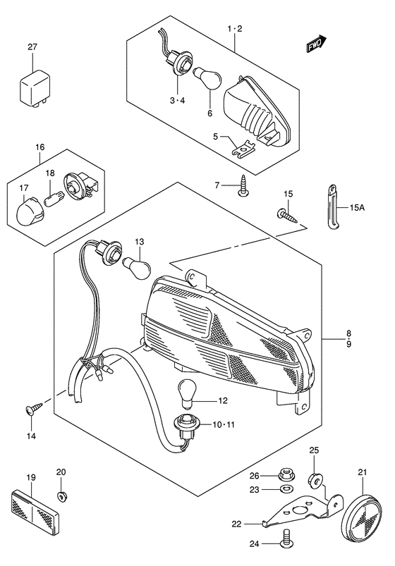 Combination lamp