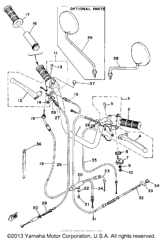 Handle -wire
