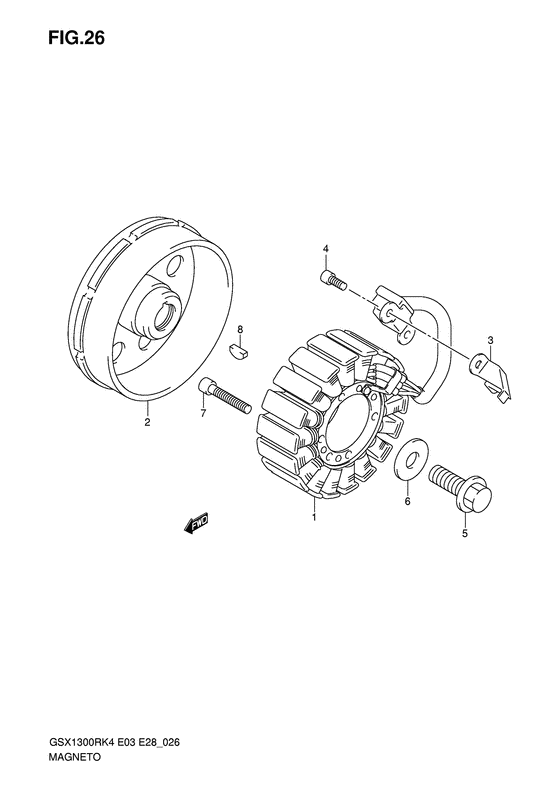 GSX1300R Зажигание