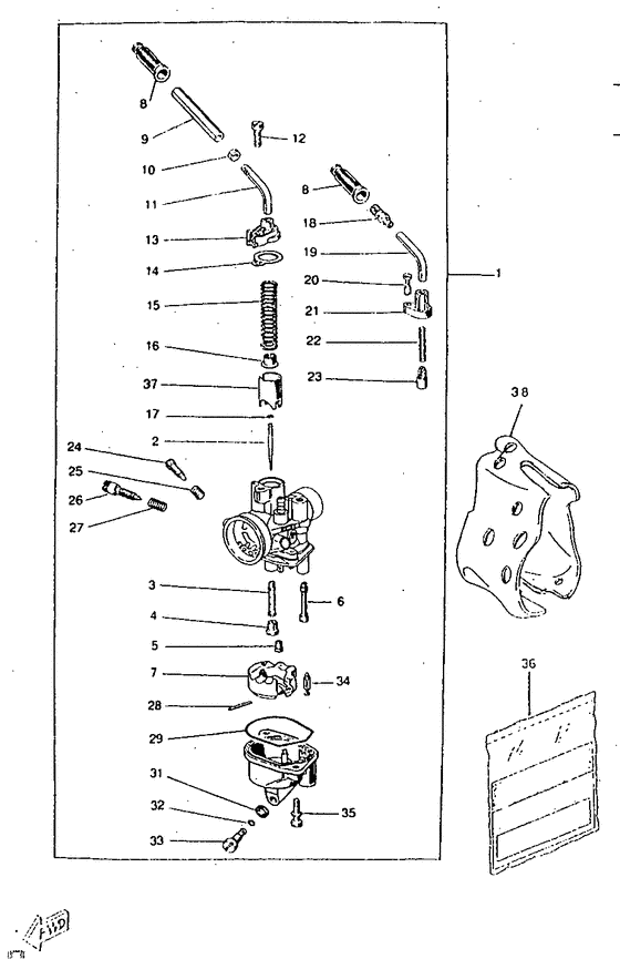 CW50RSX Карбюратор