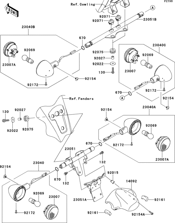 Turn signals(b9f-bbf)