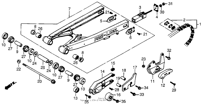 Swingarm 85