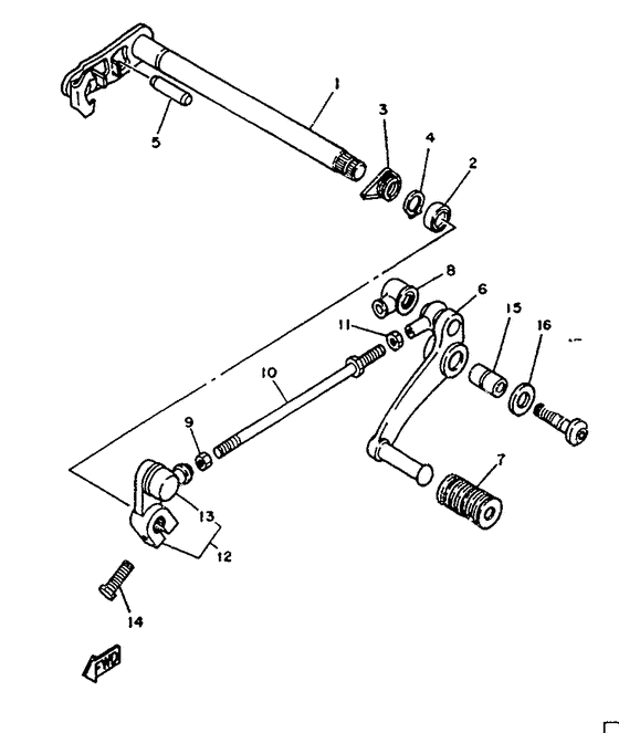 Selector del cambio