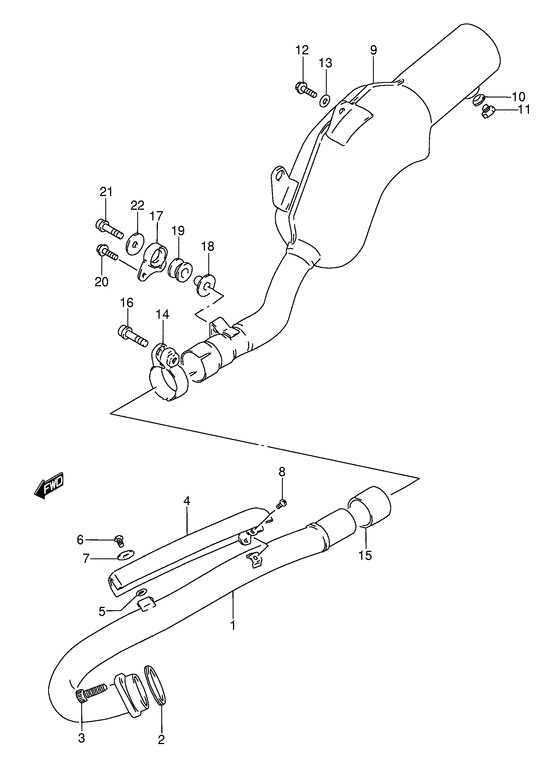 Muffler comp