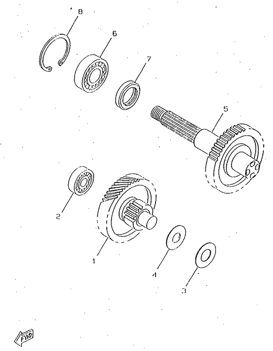 CW50RSX Трансмиссия