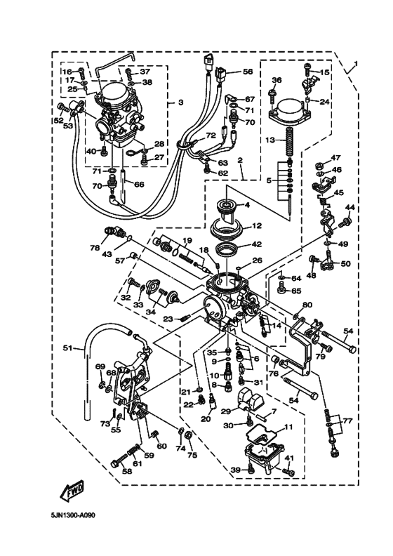 Carburetor assy