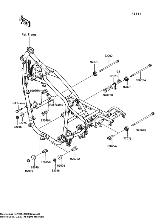 VN750 Полусборный остов
