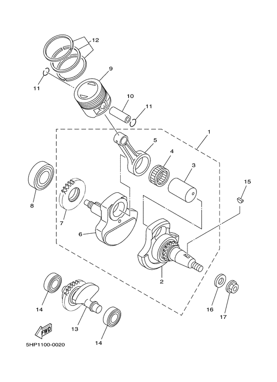 Crankshaft & piston