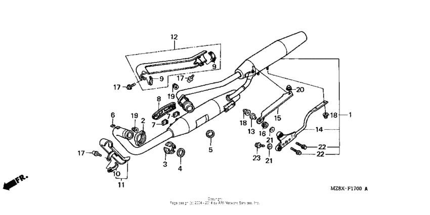 VT600CD2 Глушитель