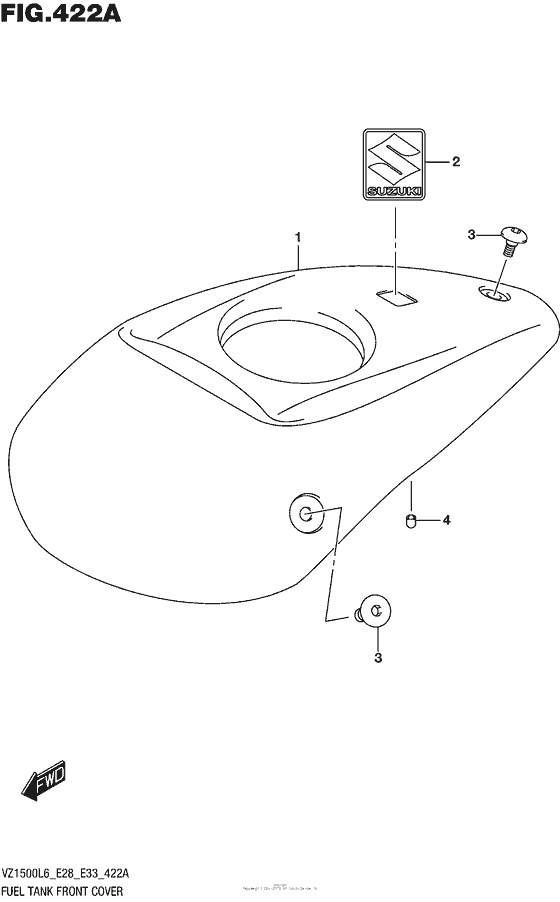 Fuel Tank Front Cover