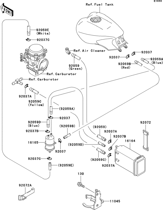 ZG1000 Топливная система