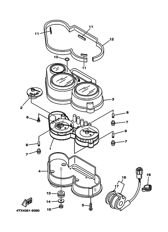 TDM850 Измерительный прибор