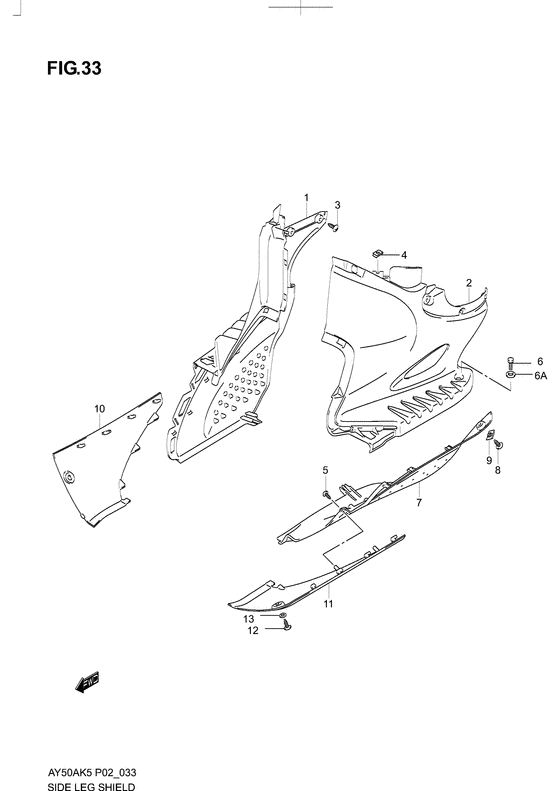 Side leg shield