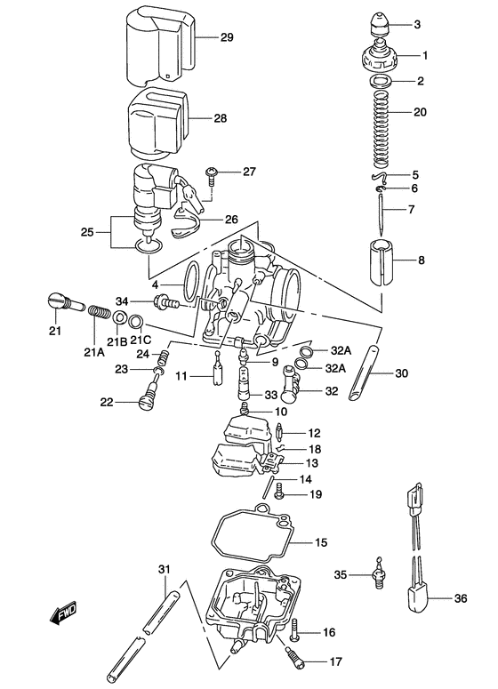 Carburetor assy