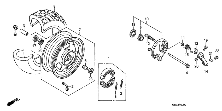 Transom + tube