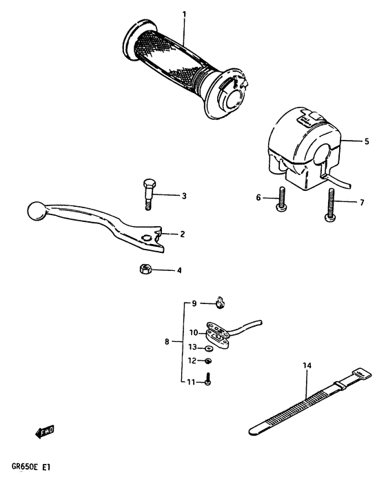 Right handle switch