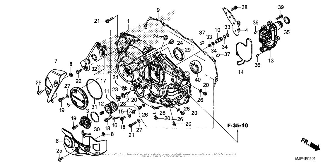 Right Crankcase Cover (2)