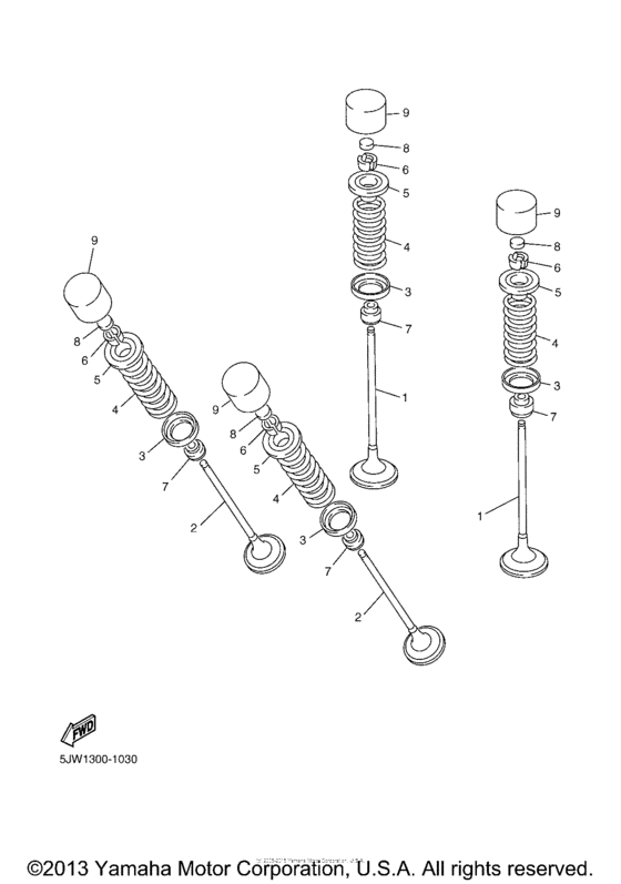 FJR13TC Клапана