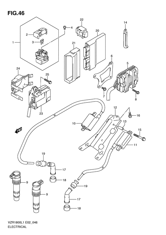 VZR1800 Equipo electrico