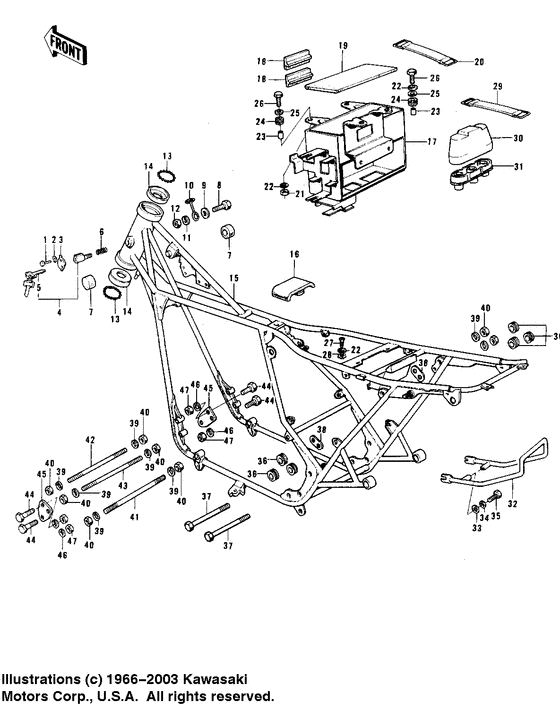 Frame/frame fittings