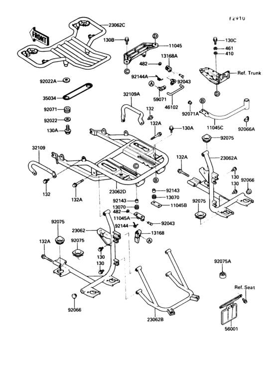 Accessory(trunk bracket)