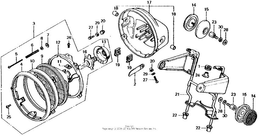 Headlight 81-82