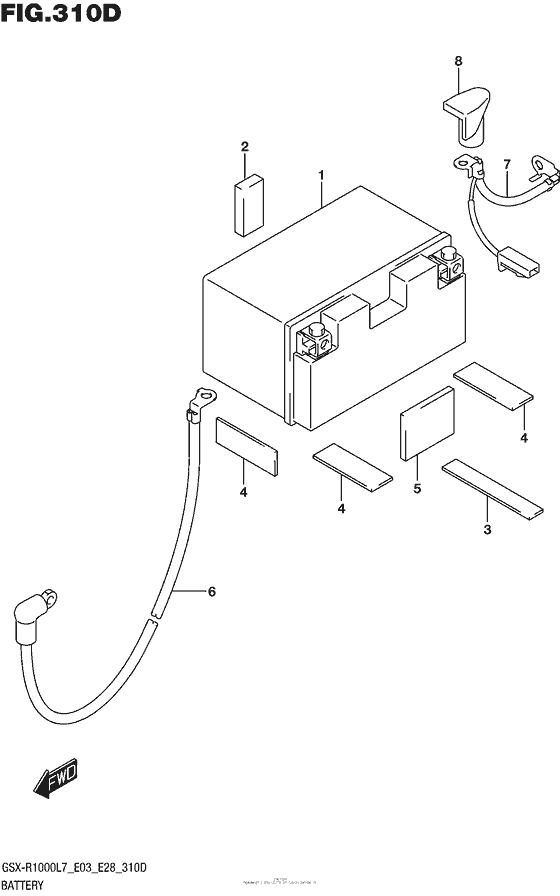 Battery (Gsx-R1000Al7 E03)