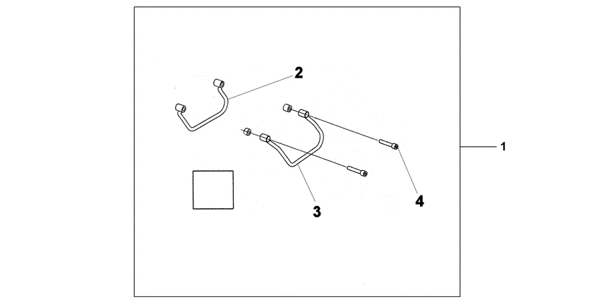 VT750C2F Throw over bag stay