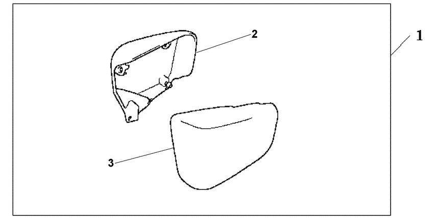 VT1100C2 Chrome side covers