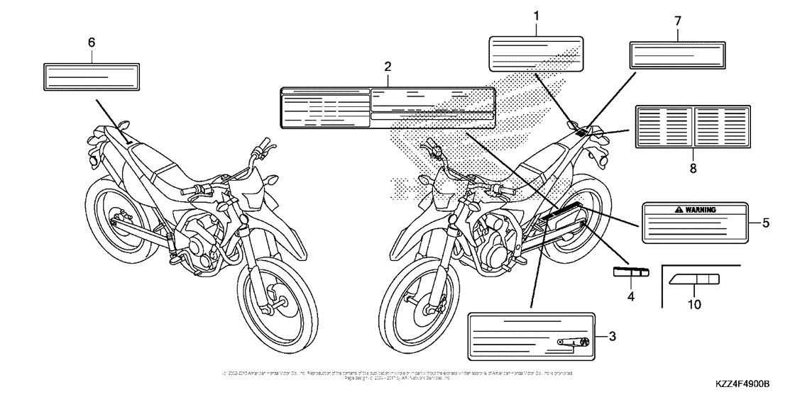  Лейбл предостережения