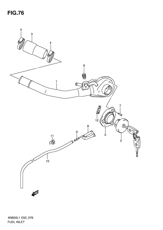 Fuel inlet