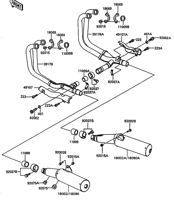 Muffler comp