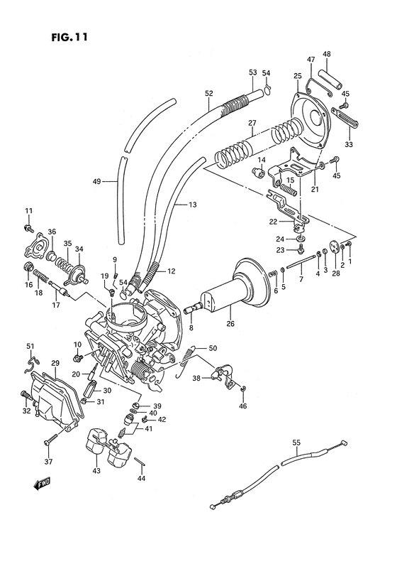Carburetor assy