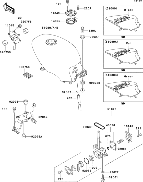  Fuel tank(1 / 2)(ex500-e1)