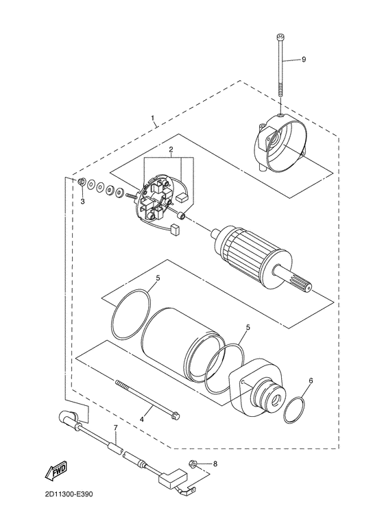 FZ1-S Стартер