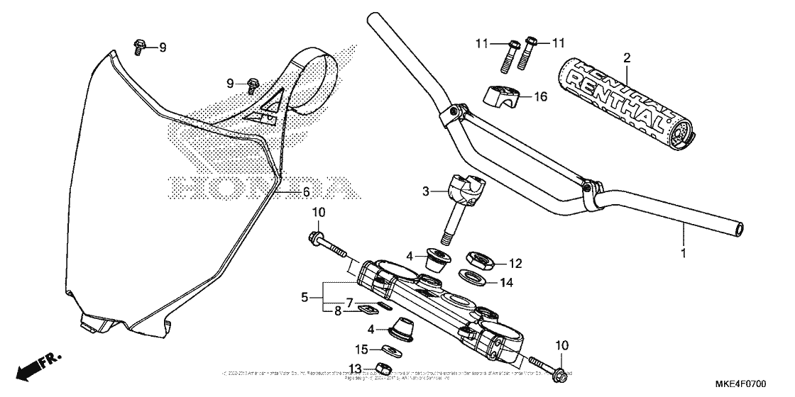 Handlebar + Top Bridge