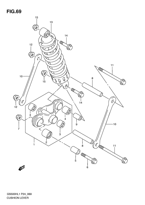Cushion lever