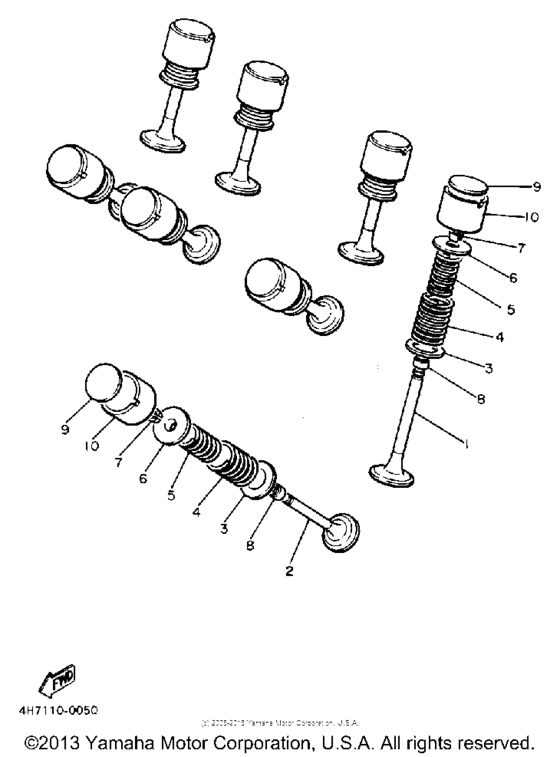 FJ1200D Клапана