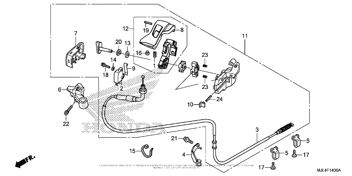 Parking Brake Lever