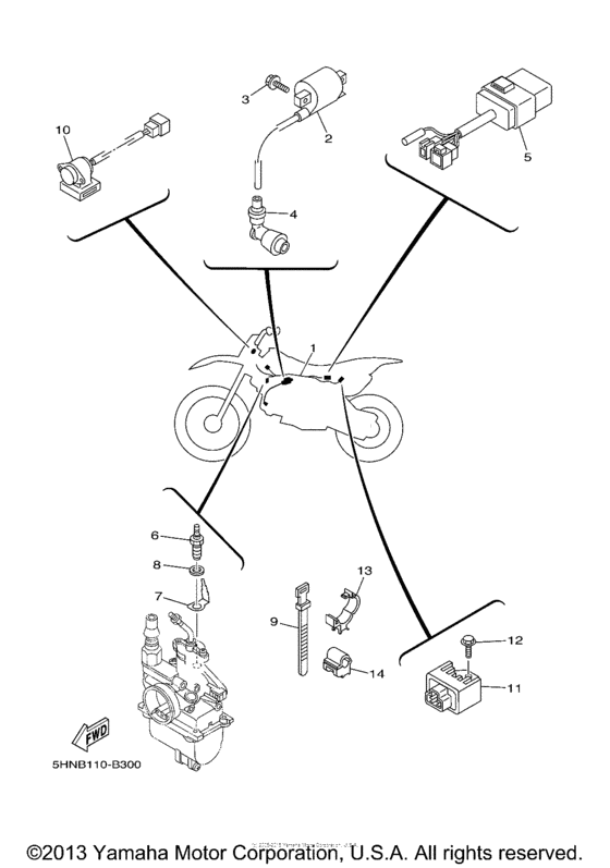 TTR90R Электрика