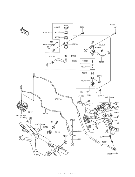  Задний торм цилиндр
