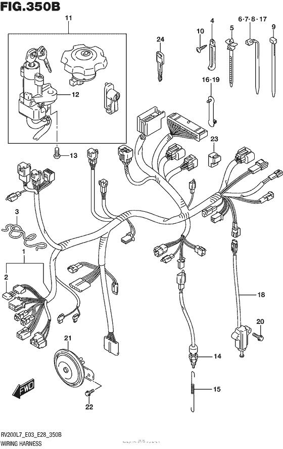 Wiring Harness (Rv200L7 E28)