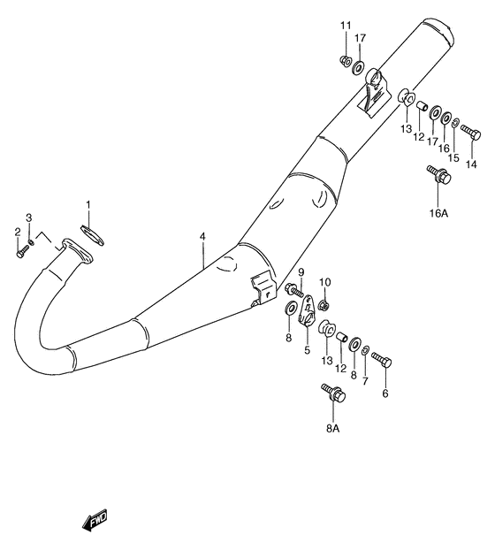 Muffler comp
