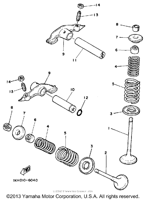 TT225S Клапана