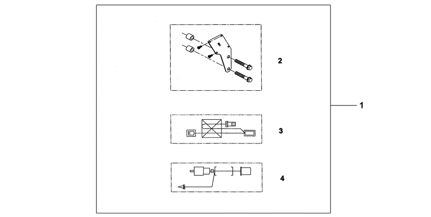 XL125V Heated grip att.
