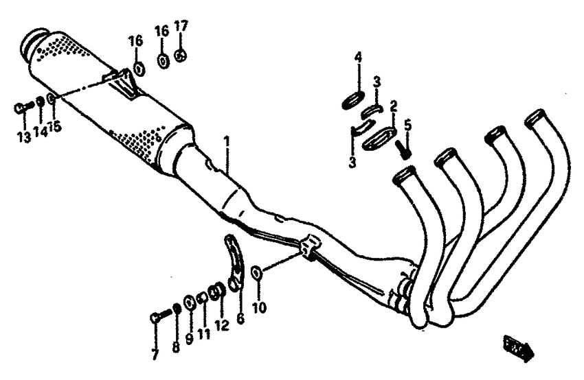 Muffler comp