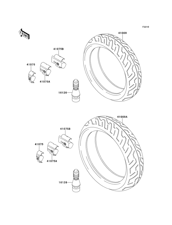 ZX1100 Покрышки