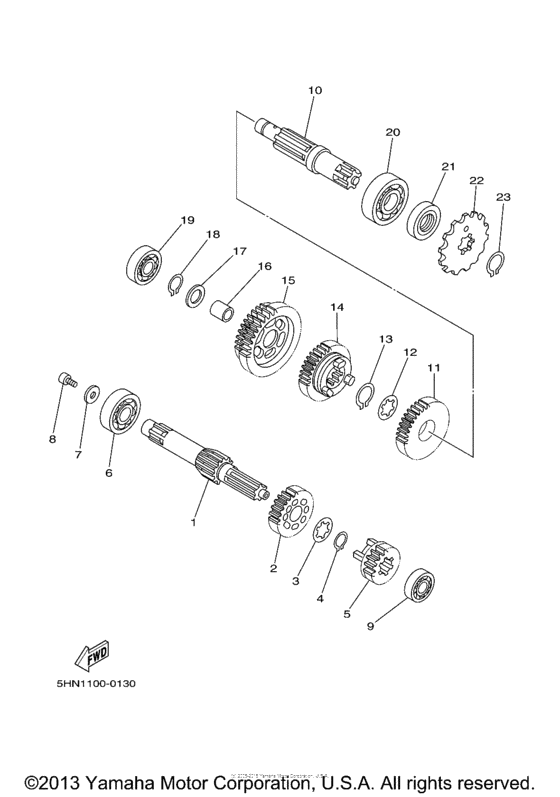 TT90RM Трансмиссия