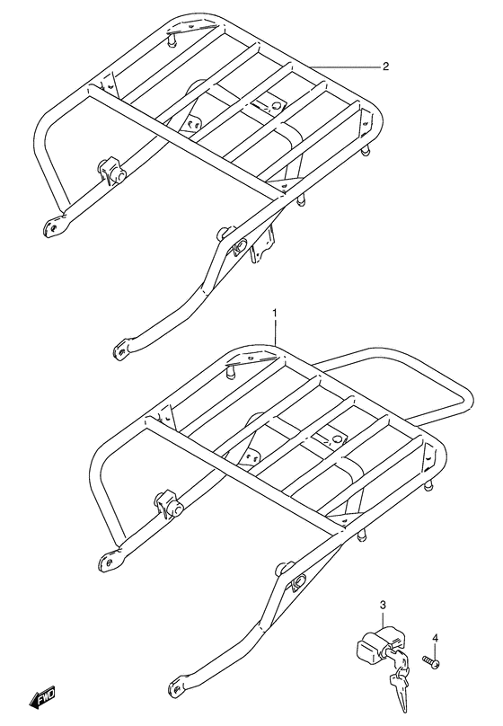Rear carrier