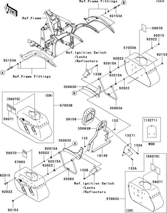 Saddlebags(d6f-d9f)
